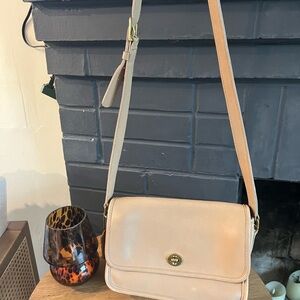 Coach Compartment Bag Style 9850 Sandstone